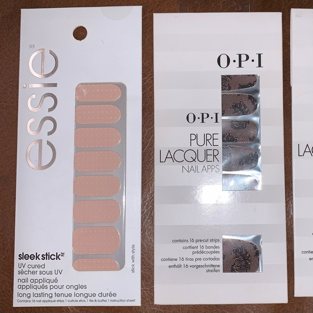 ✨ ONE FREE W/ $25 PURCHASE! ESSIE OPI NAIL APP STICKERS